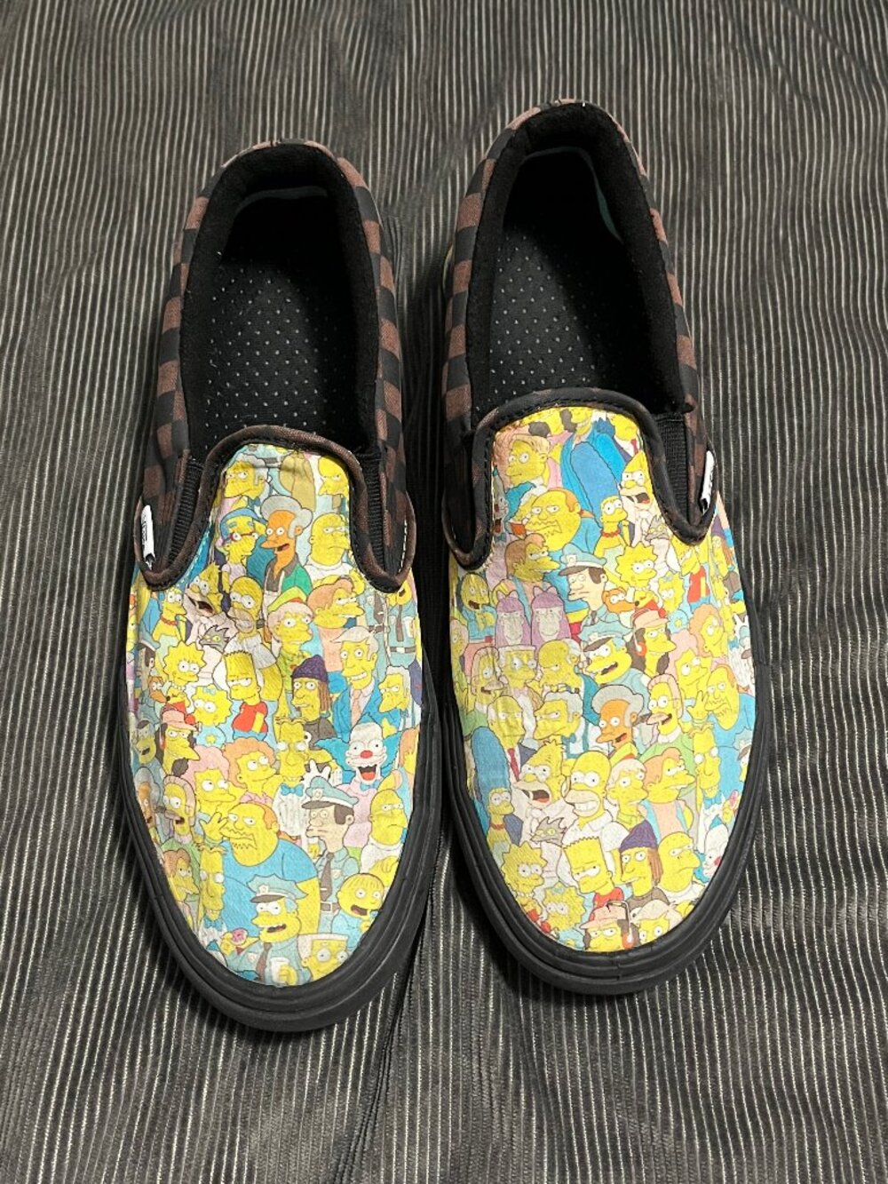 Simpsons Slip On Classic Vans